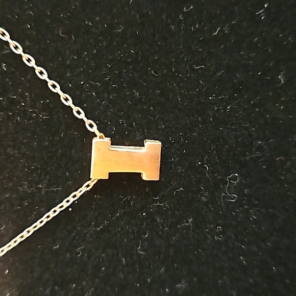 AVON "I" Initial 15" Gold-Tone Chain Necklace w 2 2" Extensions - Picture 2 of 7